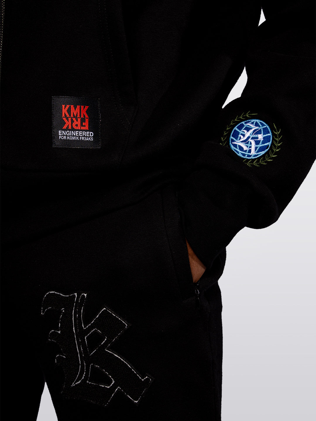 KOMIK FR3AK LIBERATIO FULL ZIP TRACKSUIT MEN